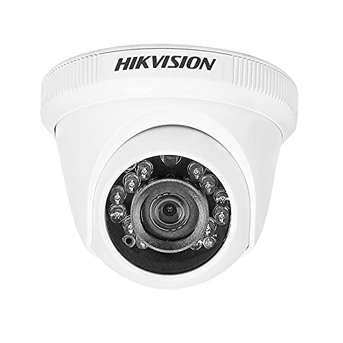 HIKVISION 4 Channal Turbo HD DVR 1080p 1Pcs,Indoor Camera 2 MP 1Pcs,500 GB Hard Disk,Full Combo Set Wired White