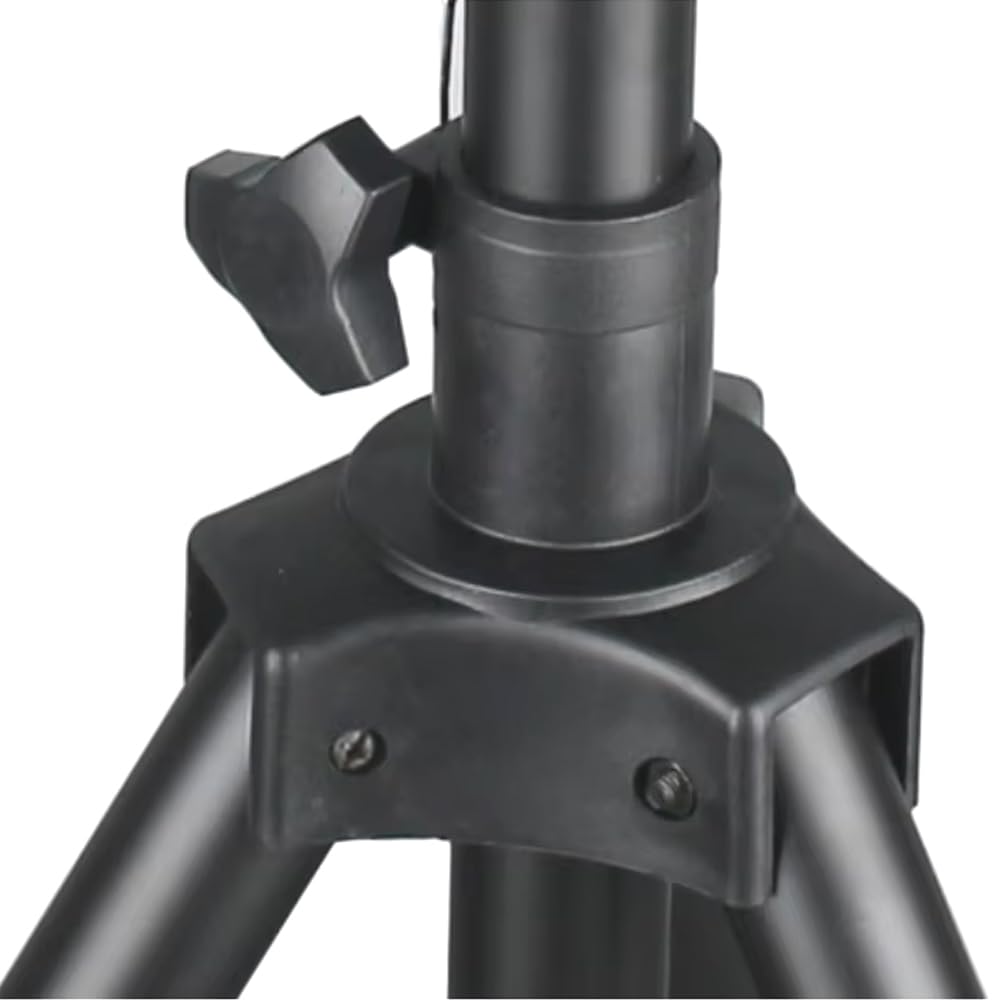Softline Pro Heavy Duty Tripod Studio Monitor Stand Adjustable Height Foldable Tripod Legs Non-Slip Rubber Pads Foldable Monitor Speaker Stands - Single (SP 800 VP)