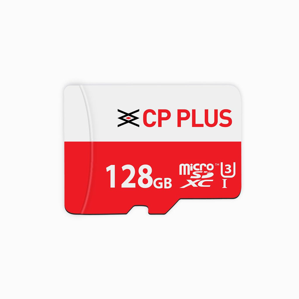 CP PLUS microSDXC 128GB  Memory Card Grade UHS-3 Class 10, Up to 70 Mbps Reading & 30 Mbps Writing Speed with High Performance of Data Transfer Lower Power Consumption for Portable Devices| CP-UM128C