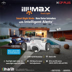 CP Plus illumax 2.4MP 8 Channel DVR, 2.4MP 2 Dome & 6 Bullet Cameras [Color Night Vision + Built-in Audio MIC + Smart Dual Light + Motion Detection] + 2 TB HDD + 8 CH SMPS + CCTV Cable + BNC/DC