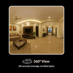 CP PLUS 4MP Quad HD Smart Wi-Fi CCTV Camera | 360° Pan & Tilt | Press to Call | Motion Tracking | CTC Cyber Secure Tech | Two-Way Talk | IR Night Vision | Alexa & OK Google | CP-E44Q