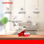 CP PLUS 256GB microSDXC Memory Card Grade UHS-3 Class 10, Up to 70 Mbps Reading & 30 Mbps Writing Speed with High Performance of Data Transfer & Lower Power Consumption for Portable Devices| CP-NM256