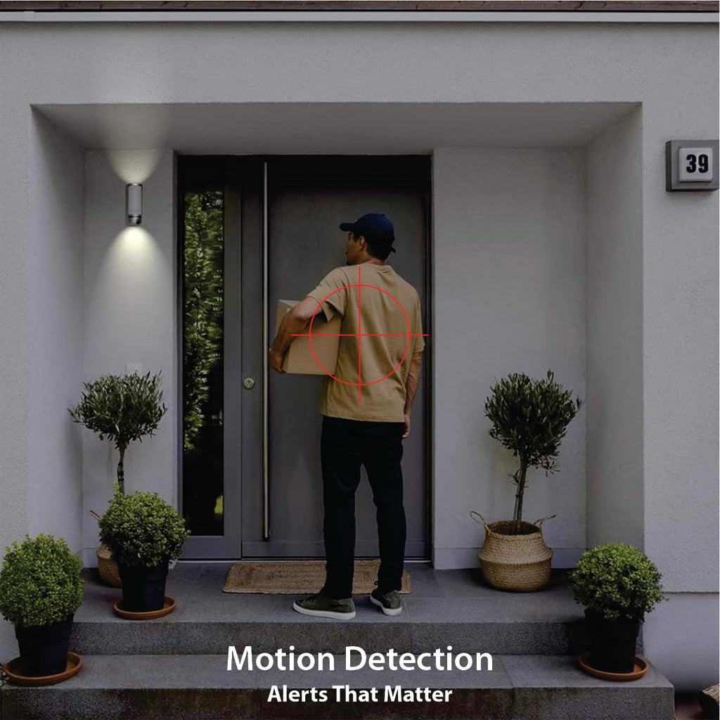 CP PLUS CP-Z45Q 4MP Outdoor Wi-Fi CCTV Camera | 360° Pan & Tilt | Full-Color Night Vision | Motion & Sound Detection | Human Detection | CTC Cyber Secure Tech | Alexa & OK Google | CP-Z45Q