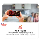 CP PLUS CarKam Car Dashcam with 1080p Full Hd Resolution | Wide View Angle | Supports G Sensor | Supports Night Vision| Suitable for Large Cars & SUVs | CP-AD-H2B-W