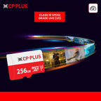CP PLUS 256GB microSDXC Memory Card Grade UHS-3 Class 10, Up to 70 Mbps Reading & 30 Mbps Writing Speed with High Performance of Data Transfer & Lower Power Consumption for Portable Devices| CP-NM256