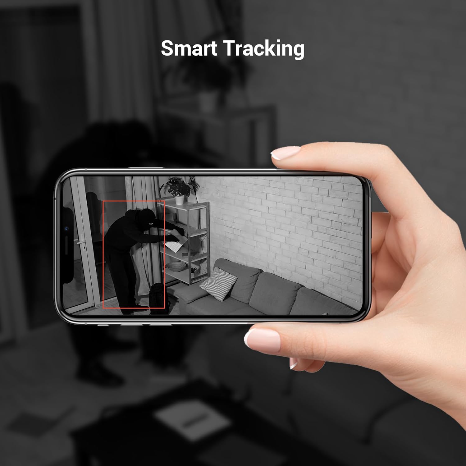 EZVIZ by Hikvision | 2MP Full HD Pan & Tilt Home Security Wi-Fi smart Camera | Motion Detection | Auto Tracking | Night Vision | 2 way Audio | Sleep Mode | Microsd Card Upto 256Gb | Alexa Enabled |H6C