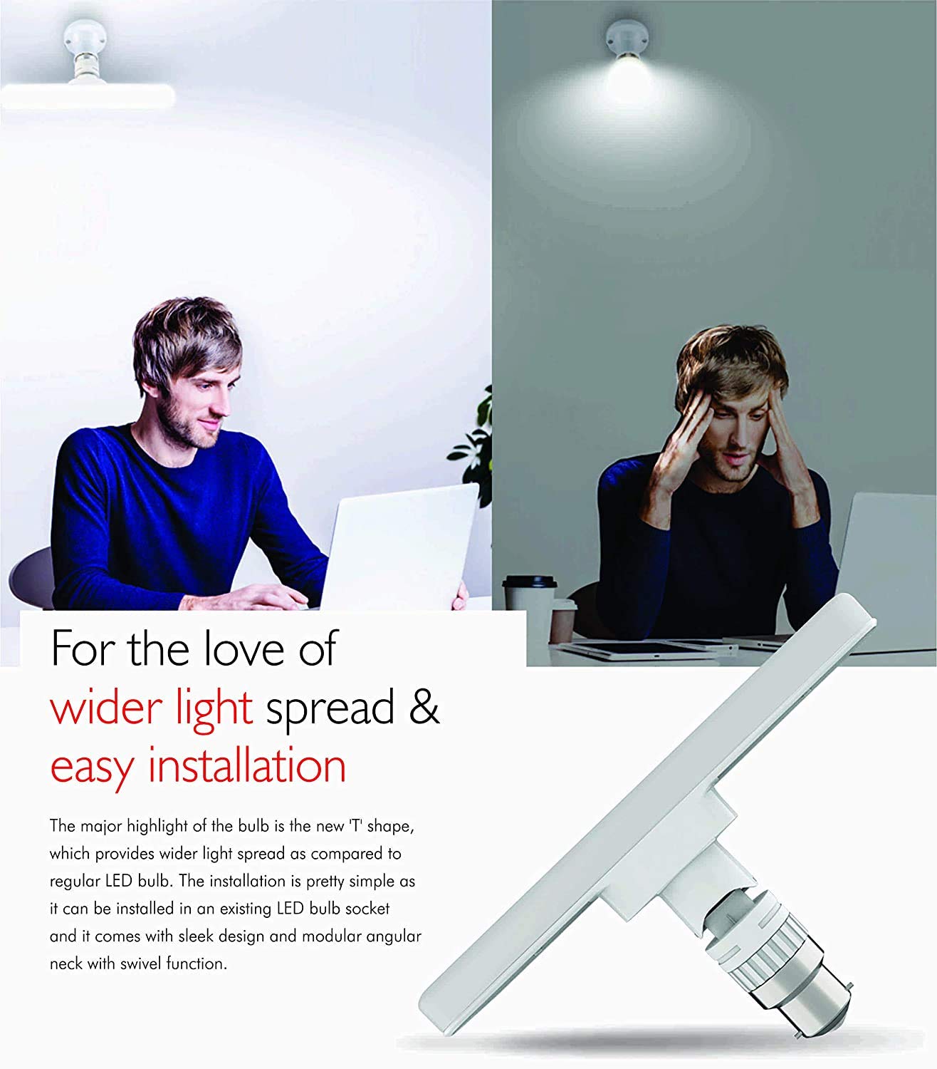 Shoppy Digital LED Street Light / Outdoor Pole Light – Energy Efficient, High Brightness, Waterproof White LED  PACK OF 1