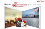 CP Plus CP-V32G 3MP 4G Sim Card Outdoor Bullet With Superior Night Vision Security Camera