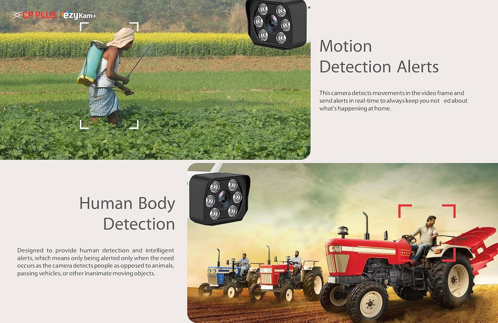 CP Plus CP-V32G 3MP 4G Sim Card Outdoor Bullet With Superior Night Vision Security Camera