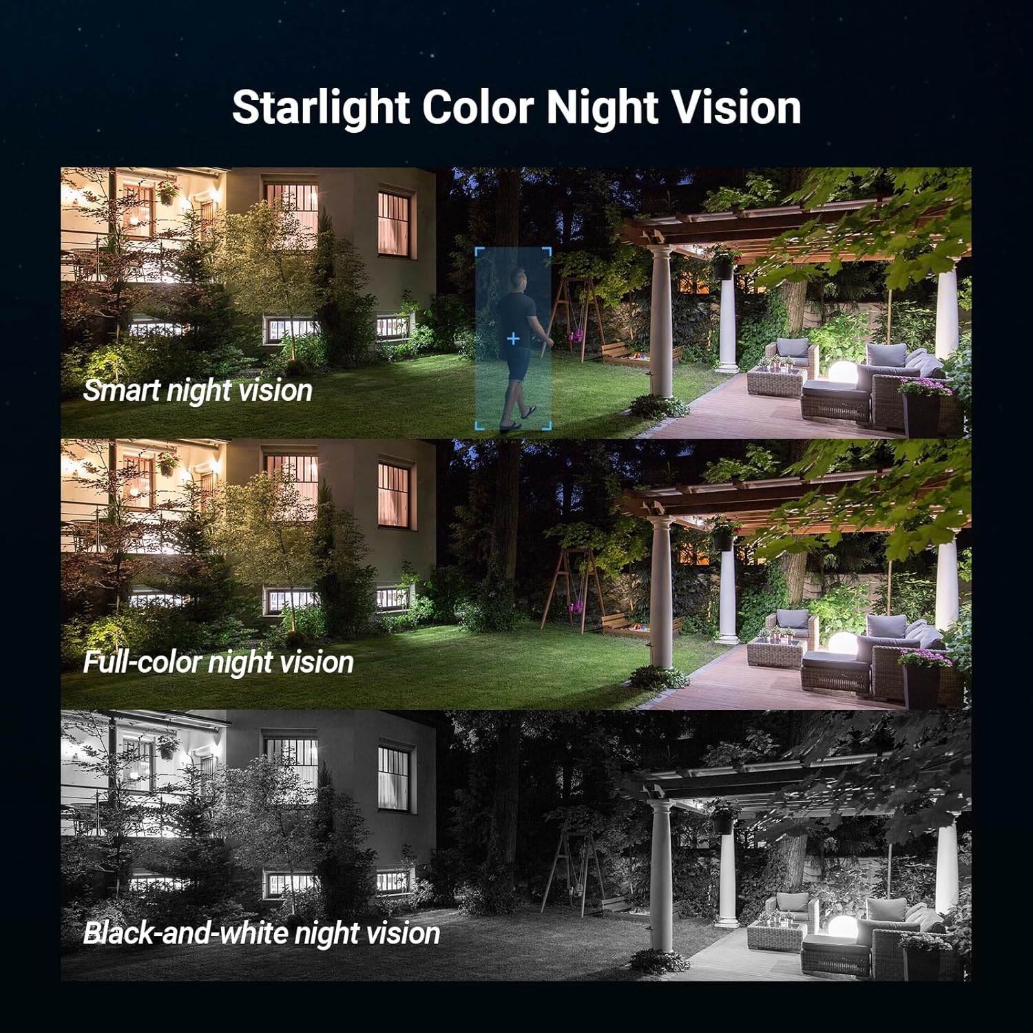 EZVIZ CS-H8C PoE 3MP 2K Pan-Tilt Smart Home Camera | Full Color Night Vision up to 30 m | AI Human Detection & Auto-Tracking | Two-Way Audio | Supports MicroSD & Cloud Storage | Weatherproof Design