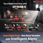 CP Plus illumax 2.4MP 8 Channel DVR, 2.4MP 2 Dome & 6 Bullet Cameras [Color Night Vision + Built-in Audio MIC + Smart Dual Light + Motion Detection] + 2 TB HDD + 8 CH SMPS + CCTV Cable + BNC/DC