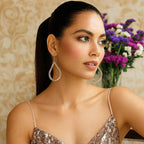 Elegant Teardrop Earrings Statement Dangle Earrings for Women – Party & Wedding Jewelry