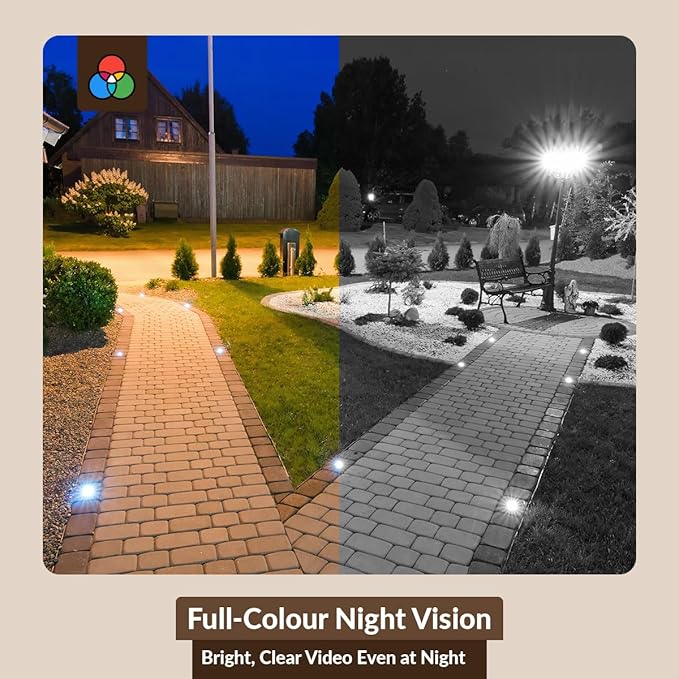 CP PLUS 4MP Outdoor Wi-Fi CCTV Camera | 360° Pan & Tilt | Full-Color Night Vision | Human Detection | Motion Tracking | Built-in Siren | CTC Cyber Secure Tech | Alexa & OK Google | CP-Z43Q