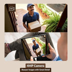 CP PLUS 4MP Outdoor Wi-Fi CCTV Camera | 360° Pan & Tilt | Full-Color Night Vision | Human Detection | Motion Tracking | Built-in Siren | CTC Cyber Secure Tech | Alexa & OK Google | CP-Z43Q