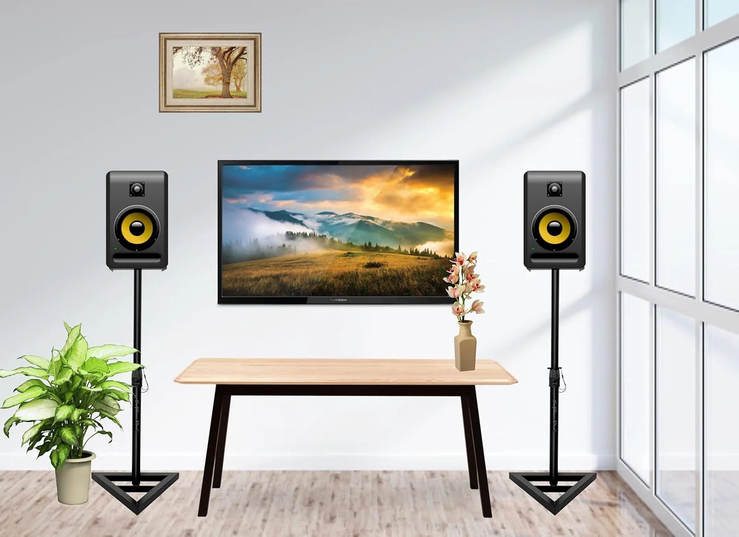 Softline Pro SP08 Heavy Duty Studio Monitor Stand (Set of 2)