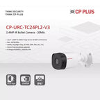 CP PLUS CCTV Combo Kit 2.4 MP Indoor & Outdoor with 4 Channel DVR, 2 Bullet Camera, 4 Channel SMPS, 70 m Copper Cable, 500GB HDD & Connectors