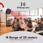 CP PLUS CCTV Combo Kit 2.4 MP Indoor & Outdoor with 4 Channel DVR, 2 Bullet Camera, 4 Channel SMPS, 70 m Copper Cable, 500GB HDD & Connectors