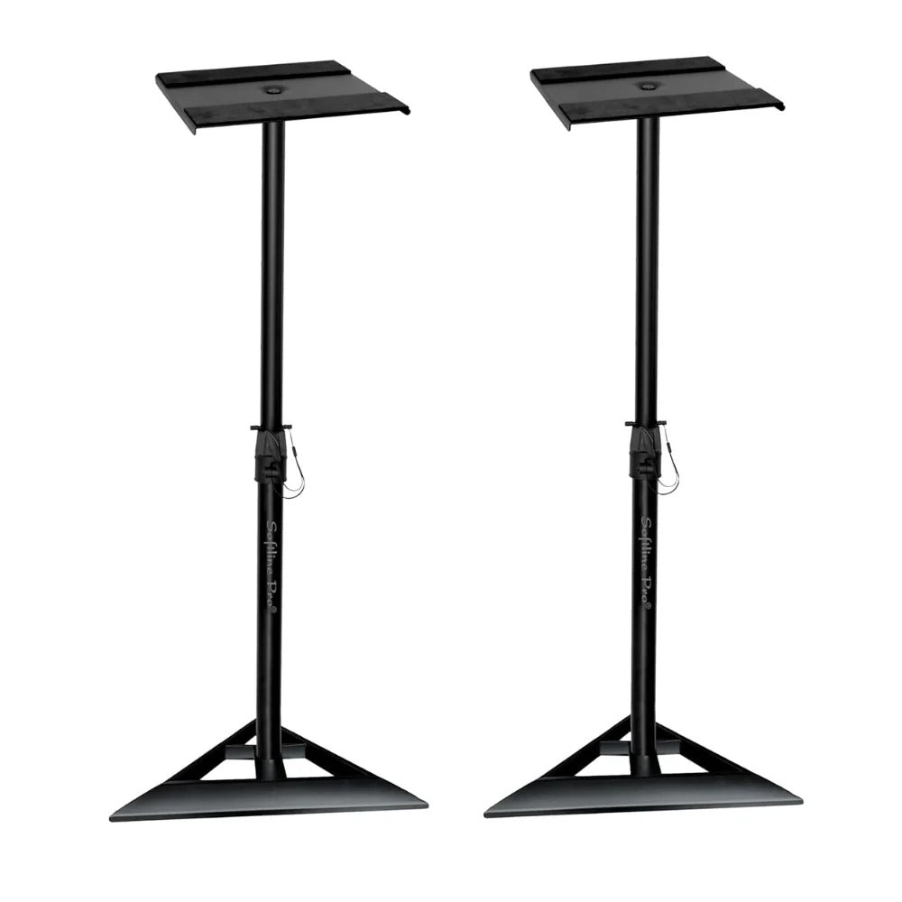 Softline Pro SP88 Heavy Duty Studio Monitor Stand Pyramid Triangle Shape (Set of 2)