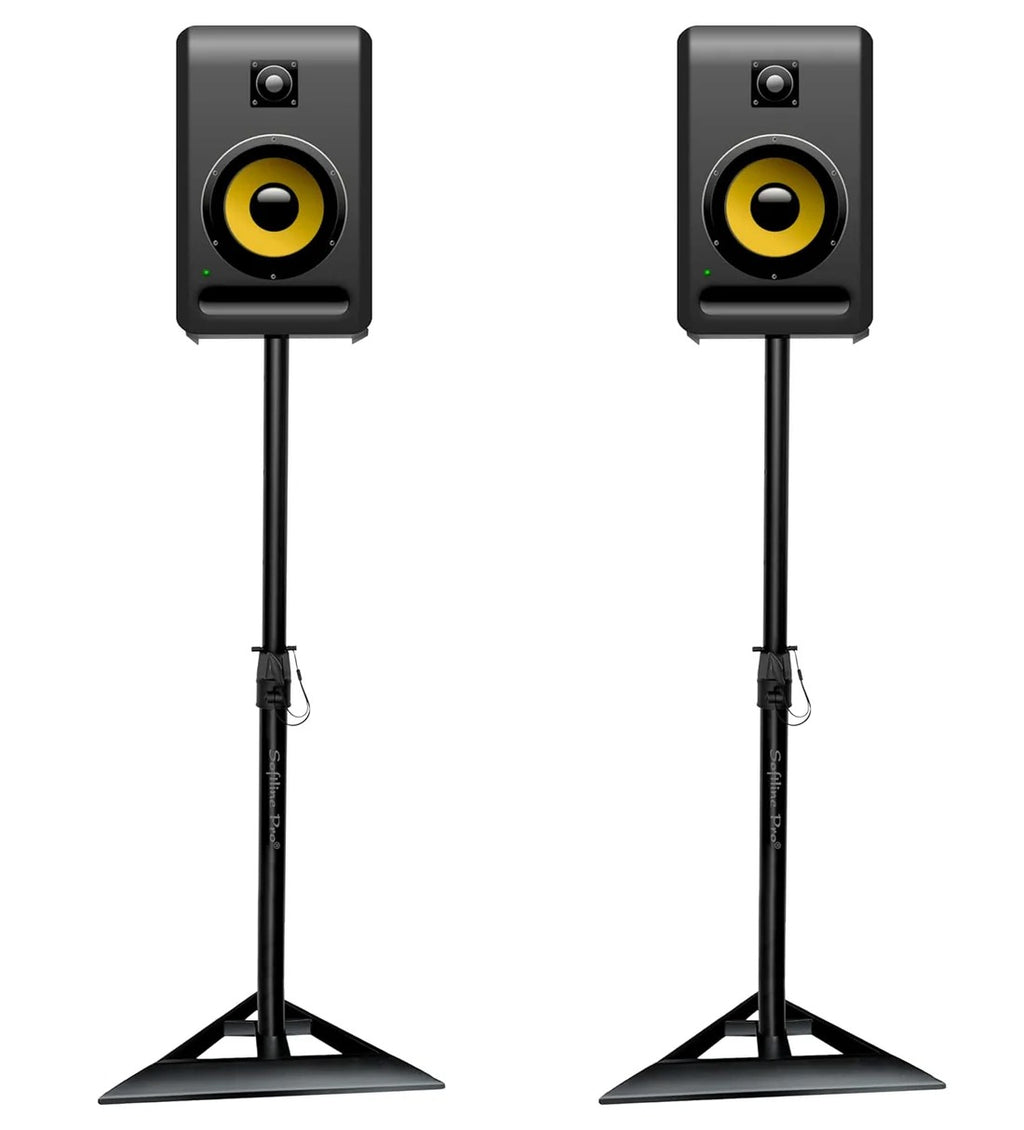 Softline Pro SP88 Heavy Duty Studio Monitor Stand Pyramid Triangle Shape (Set of 2)
