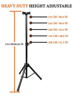 Softline Pro PA Speaker Stands Adjustable Height Speaker Stands Professional Tripod Studio Monitor Stand Heavy Duty Stand (SP77)
