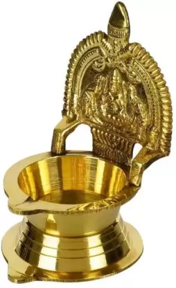 brass table diya