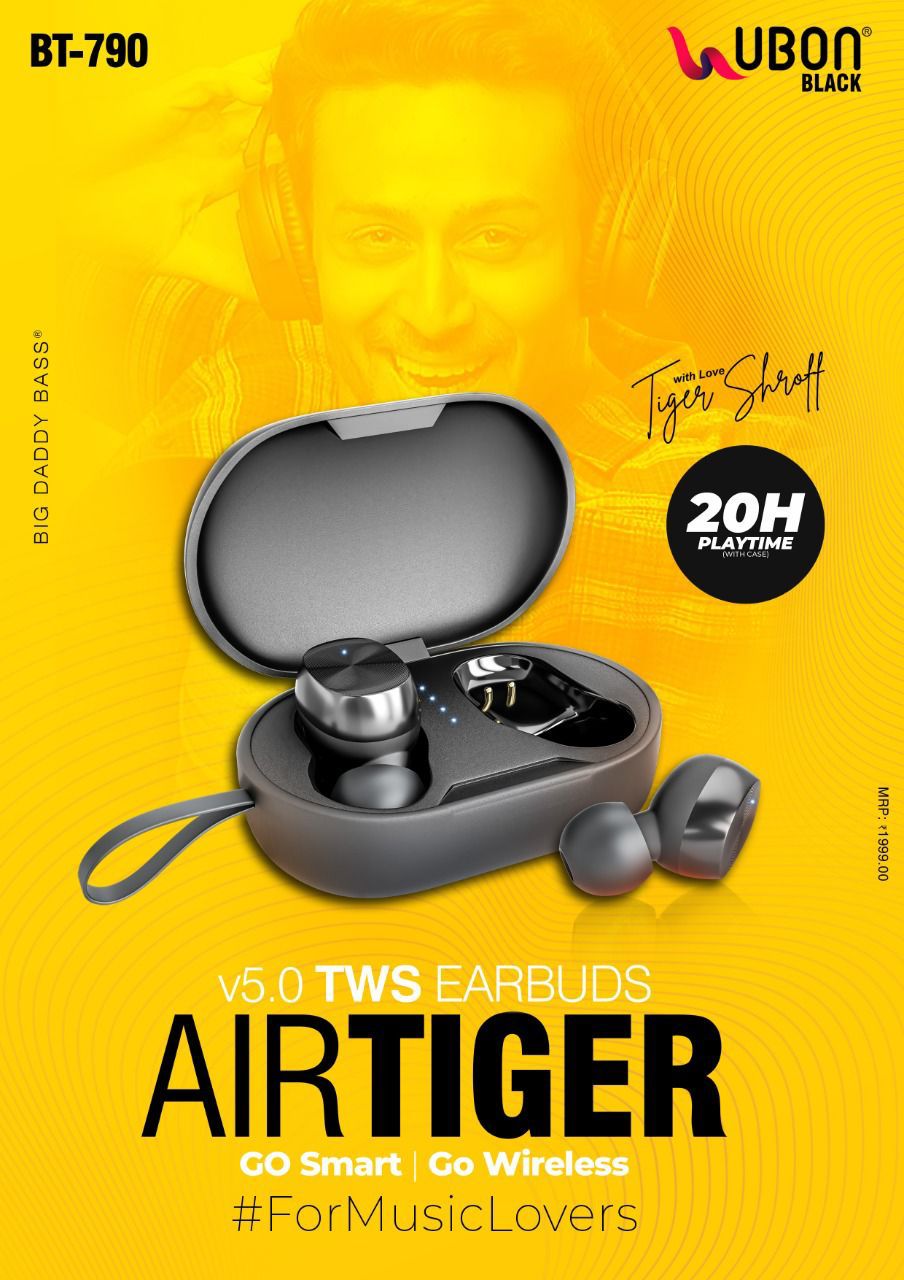 Ubon BT 790 Air Tiger Wireless Earbuds Model BT 790